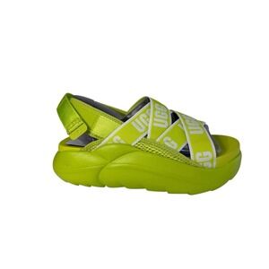 UGG LA Cloud Sport Sandal Volt Green Women's Size 7